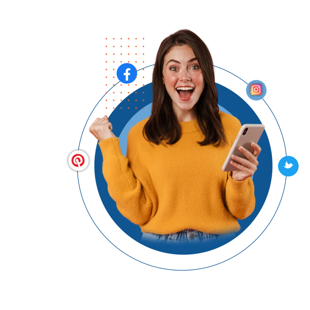 a woman client of entrepot media the best digital marketing company in kolkata is very happy with the service
