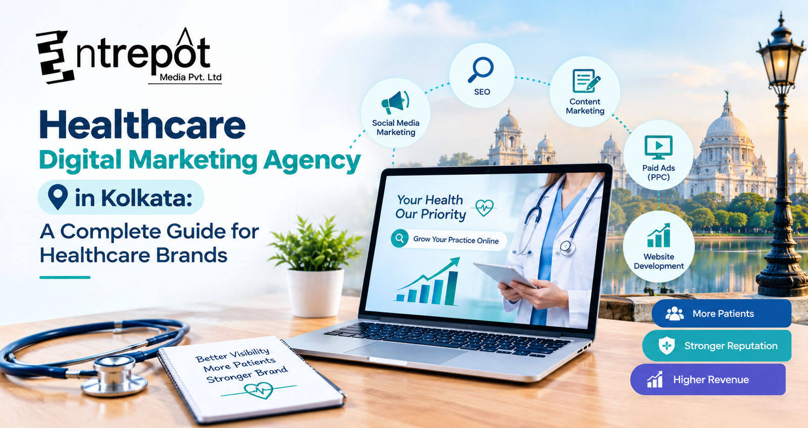 Healthcare Digital Marketing Agency in Kolkata | Entrepot Media
